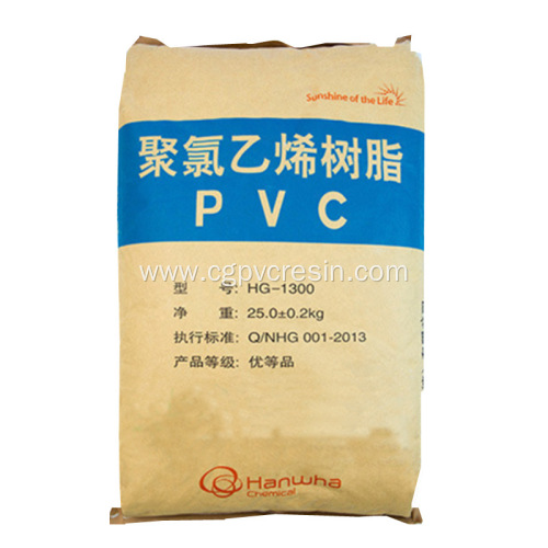 Hanwha PVC Resin K57 K67 K70 for Pipe